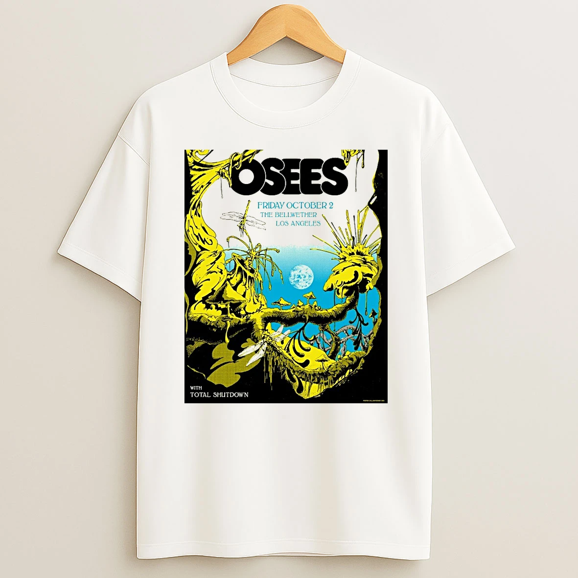 Osees October 2 2026 The Bellwether In Los Angeles Ca Shirts