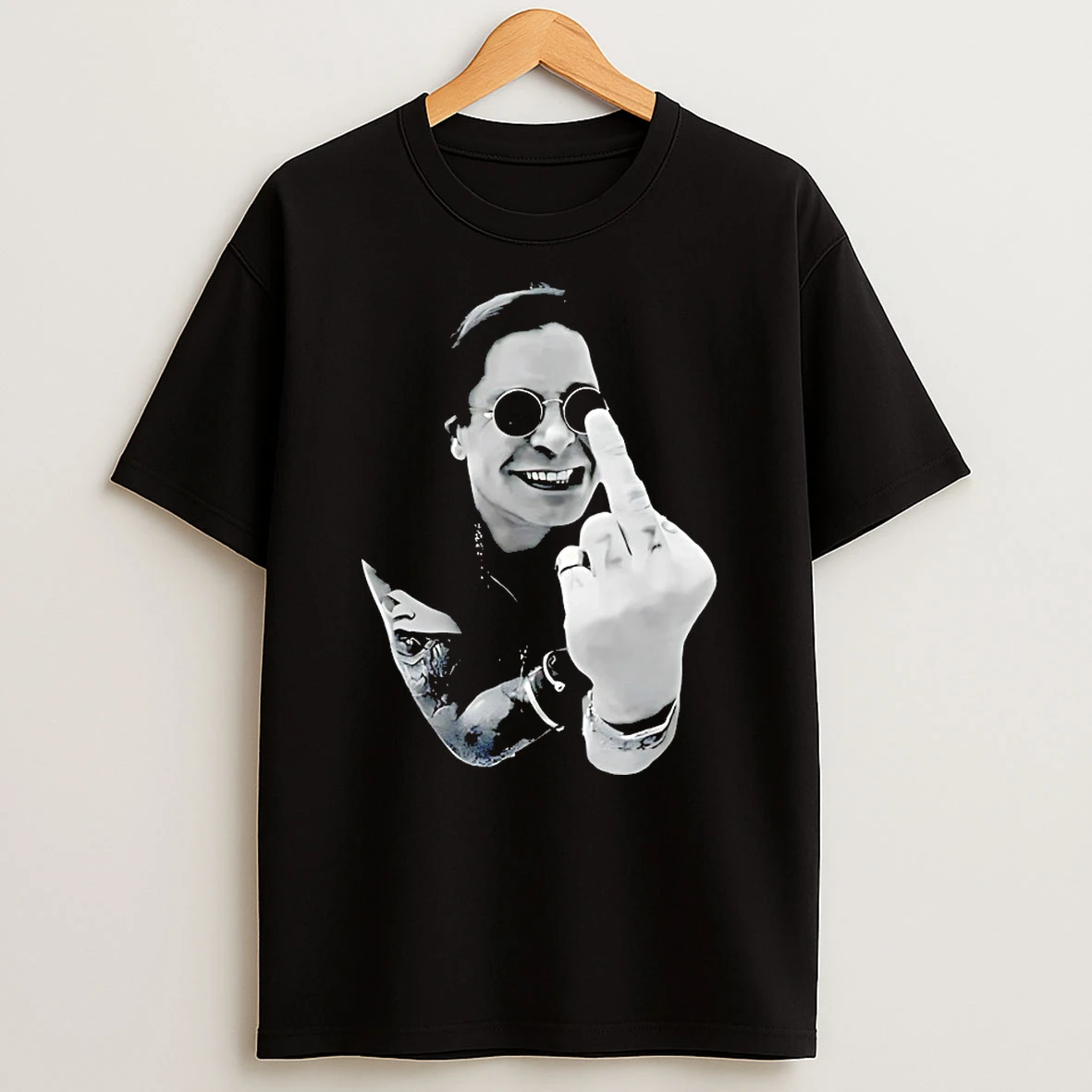 Ozzy Osbourne Middle Finger Vintage Shirts