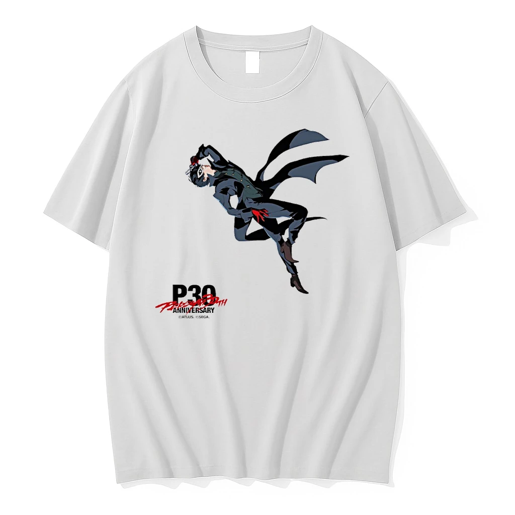 P30th Persona 30th Anniversary Protagonist Illustration Series 7 Shirts