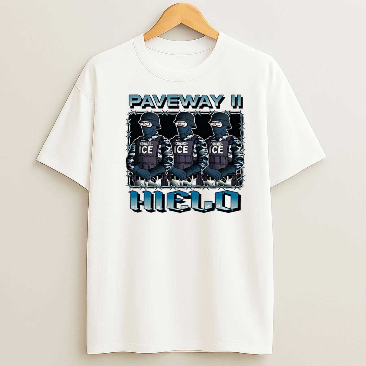 Paveway Ii Coward Ice Hello Shirts