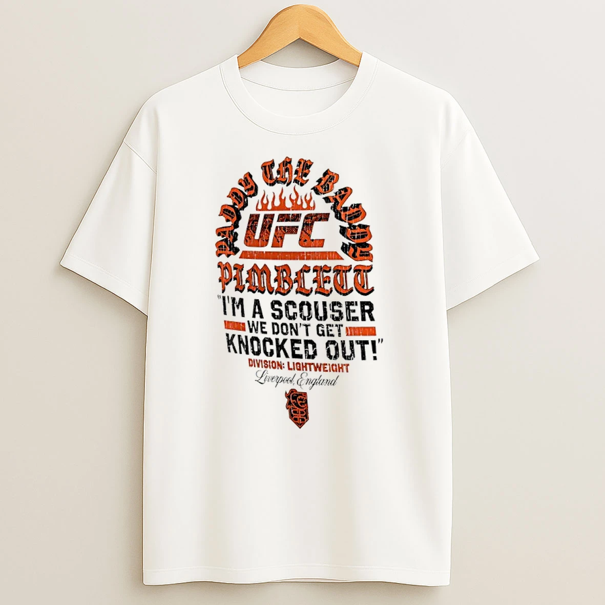 Paddy Pimblett Ufc Im A Scouser We Dont Get Knocked Out Shirts