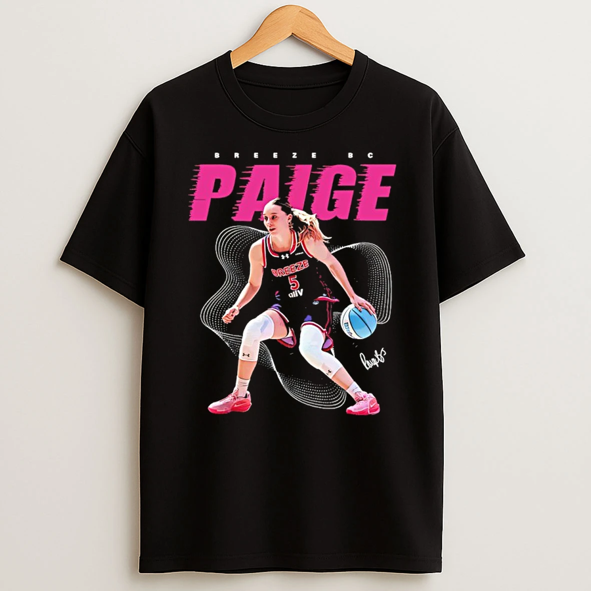 Paige Bueckers Breeze Bc Unrivaled Basketball Signature Shirts