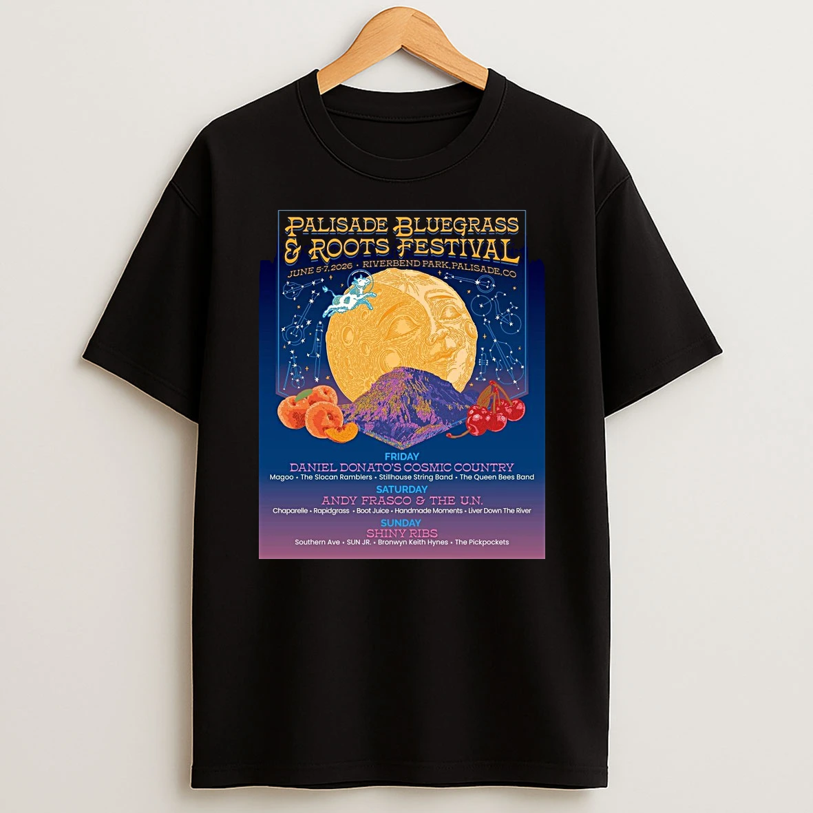 Palisade Bluegrass And Roots Festival June 5 7 2026 In Palisade Co Shirts