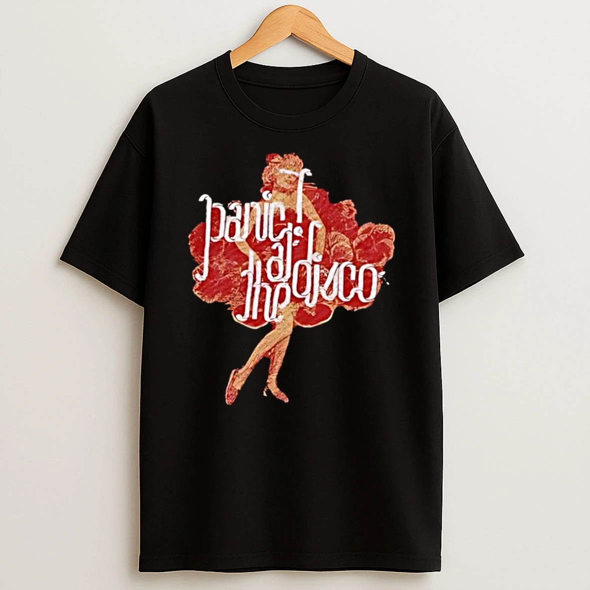 Panic At The Disco Showgirl Red Dress Vintage Shirts