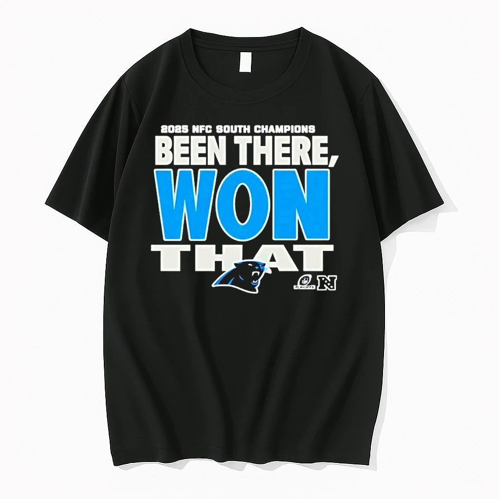 Panthers 2025 Nfc South Champions Been There Won That Shirts