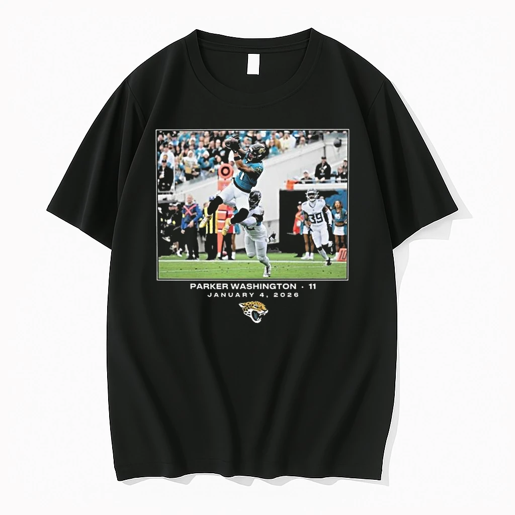 Parker Washington Jacksonville Jaguars Nfl Flash Features Week 18 Big Tall Shirts