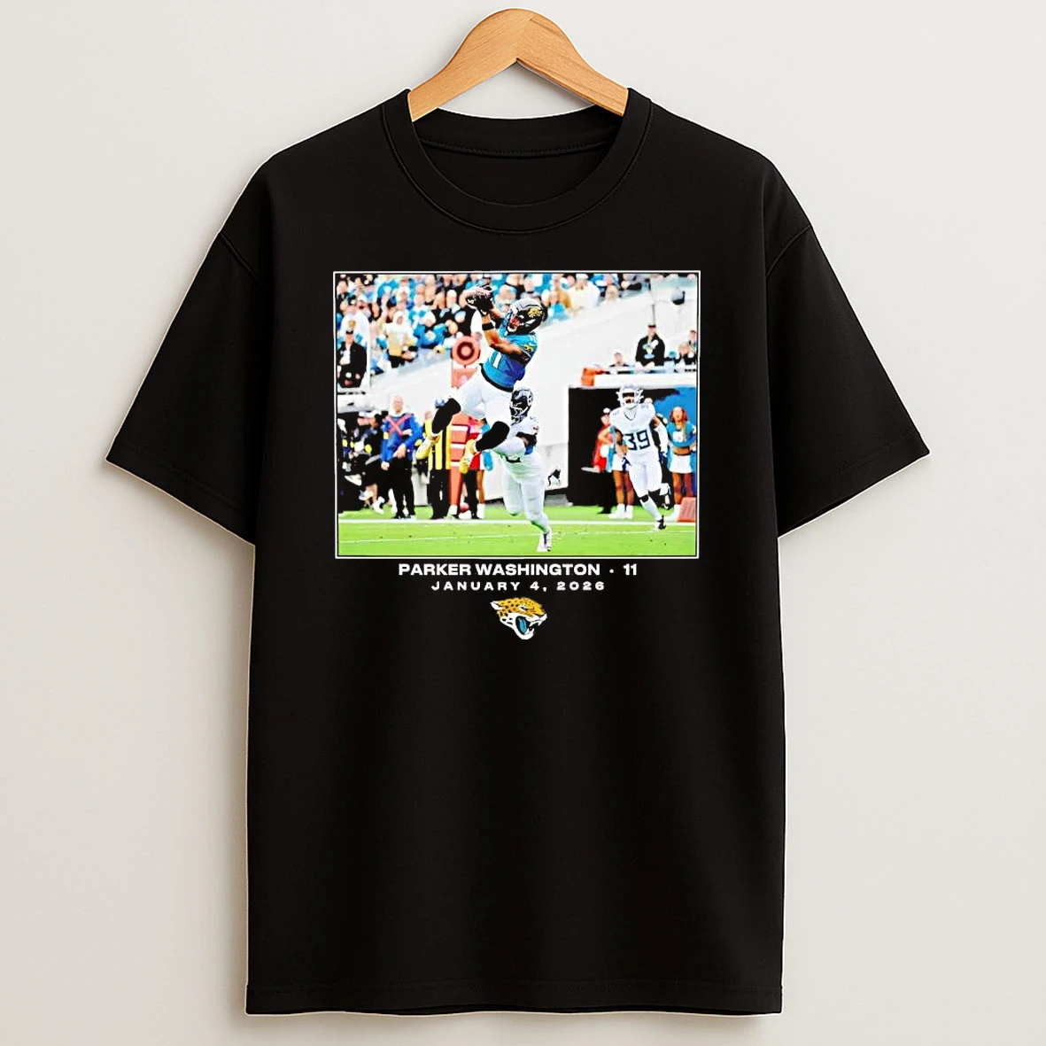 Parker Washington Nfl Flash Features Moment Jacksonville Jaguars Shirts