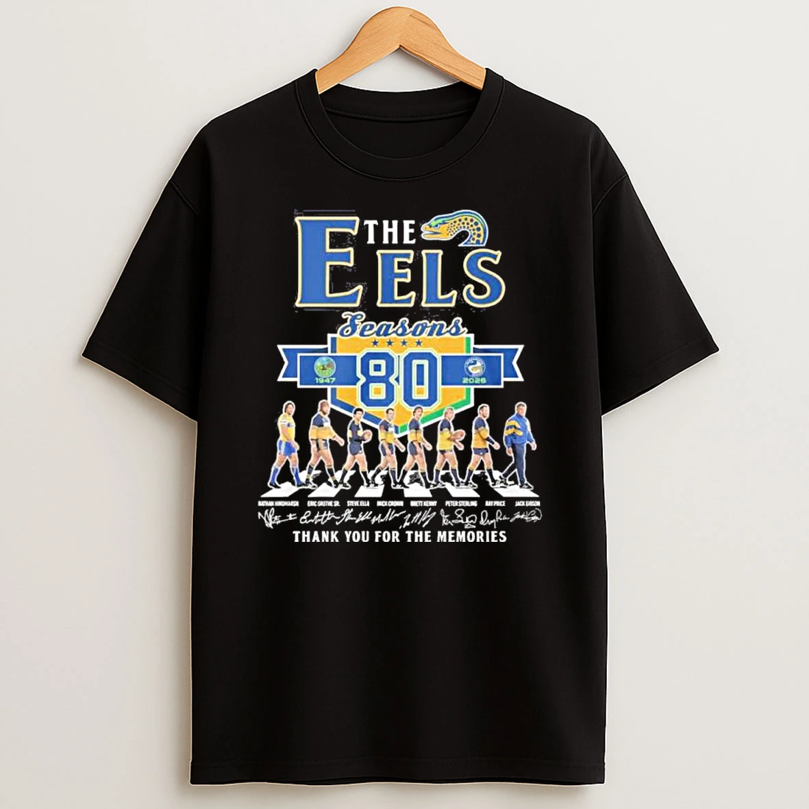 Parramatta Eels Abbey Road 80 Seasons 1947 2026 Shirts