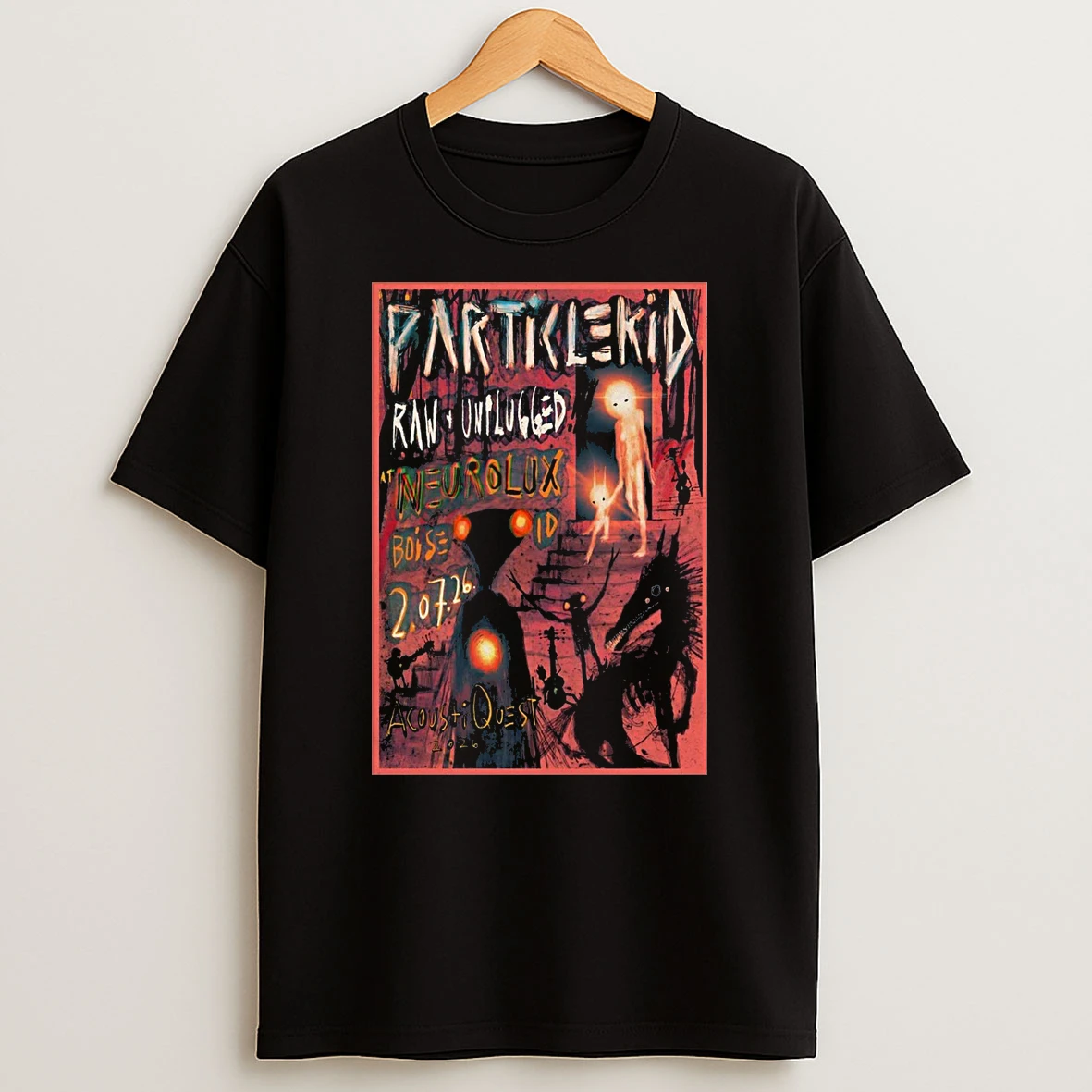 Particle Kid Tour Boise Id February 7 2026 Shirts