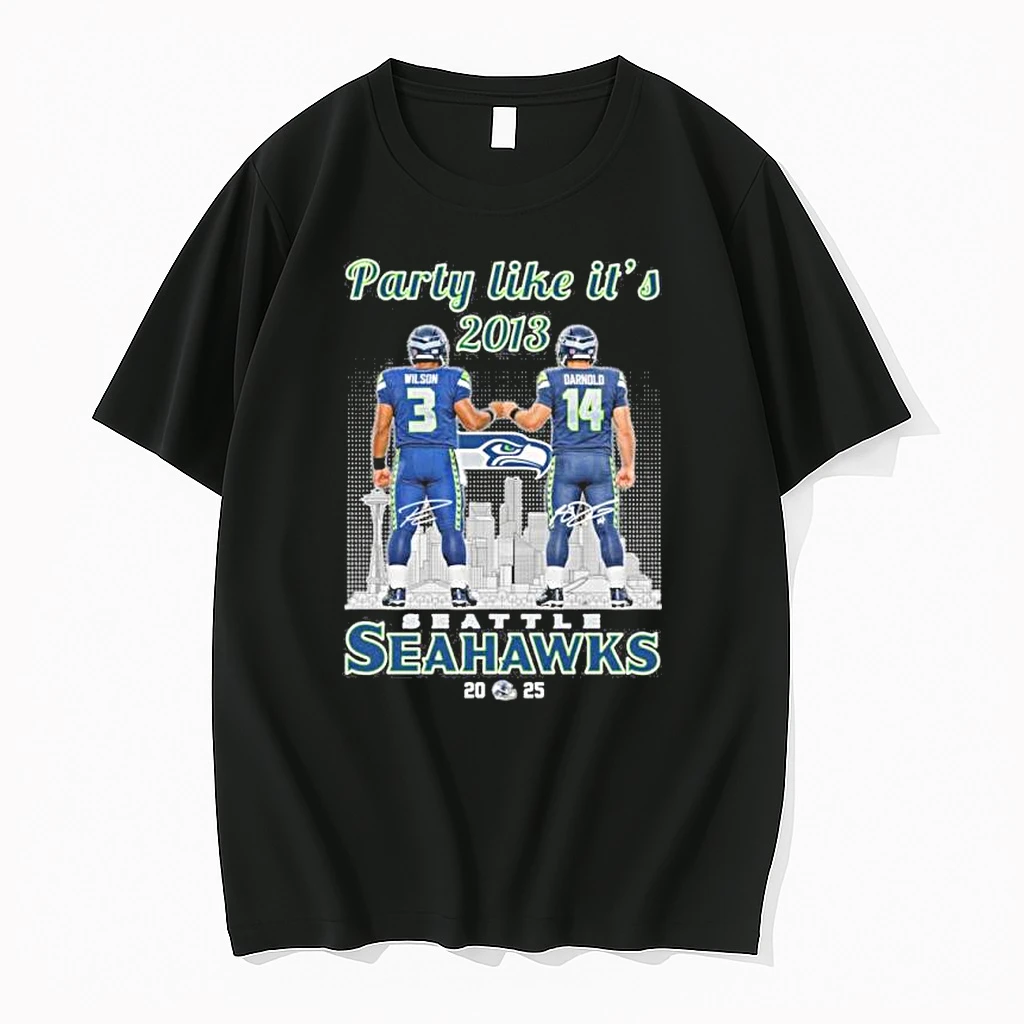 Party Like Its 2023 Seattle Seahawks 2025 Super Bowl Lx Shirts