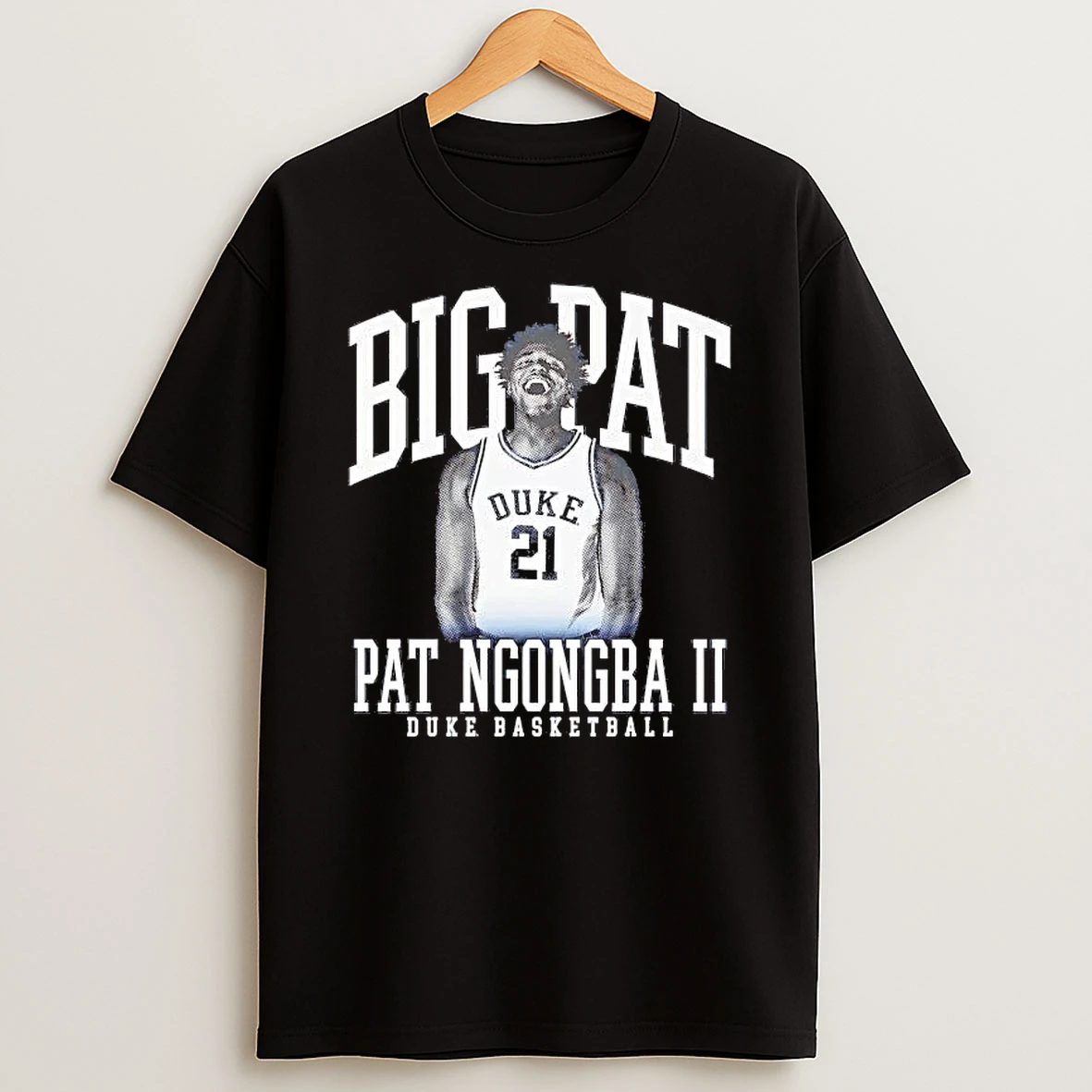 Pat Ngongba Ii Big Pat Smile Duke Basketball Shirts