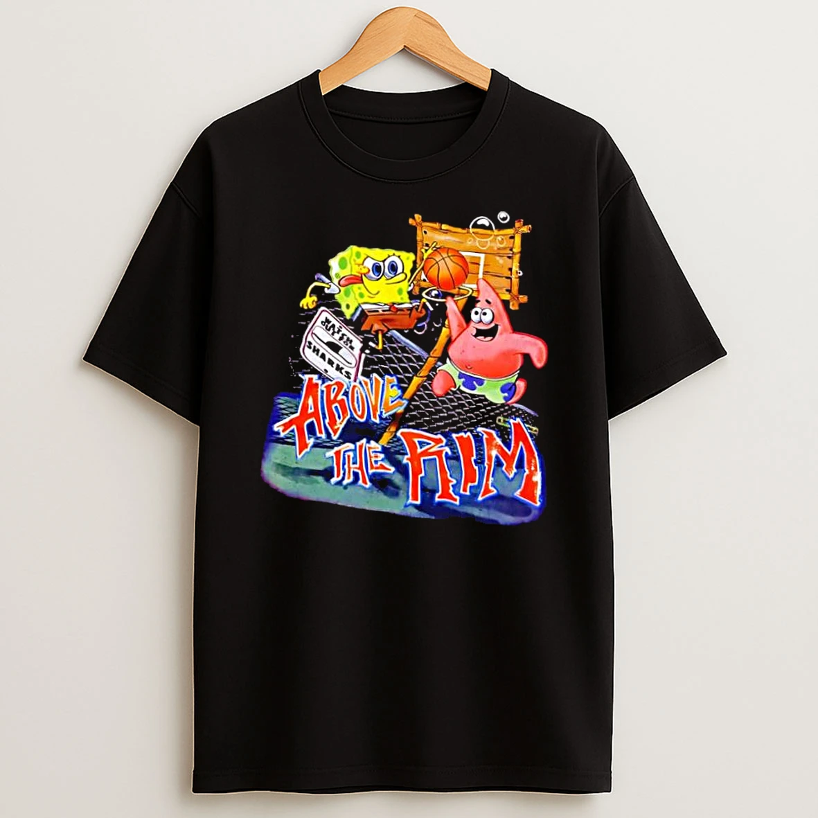 Patrick Above The Rim Watch For Sharks Basketball Shirts