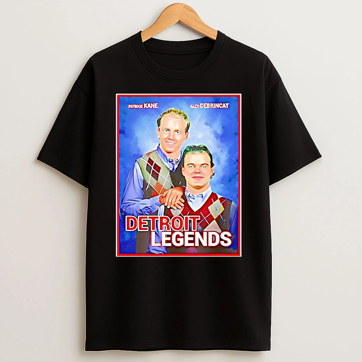 Patrick Kane And Alex Debrincat Detroit Red Wings Legends Step Brothers Funny Shirts