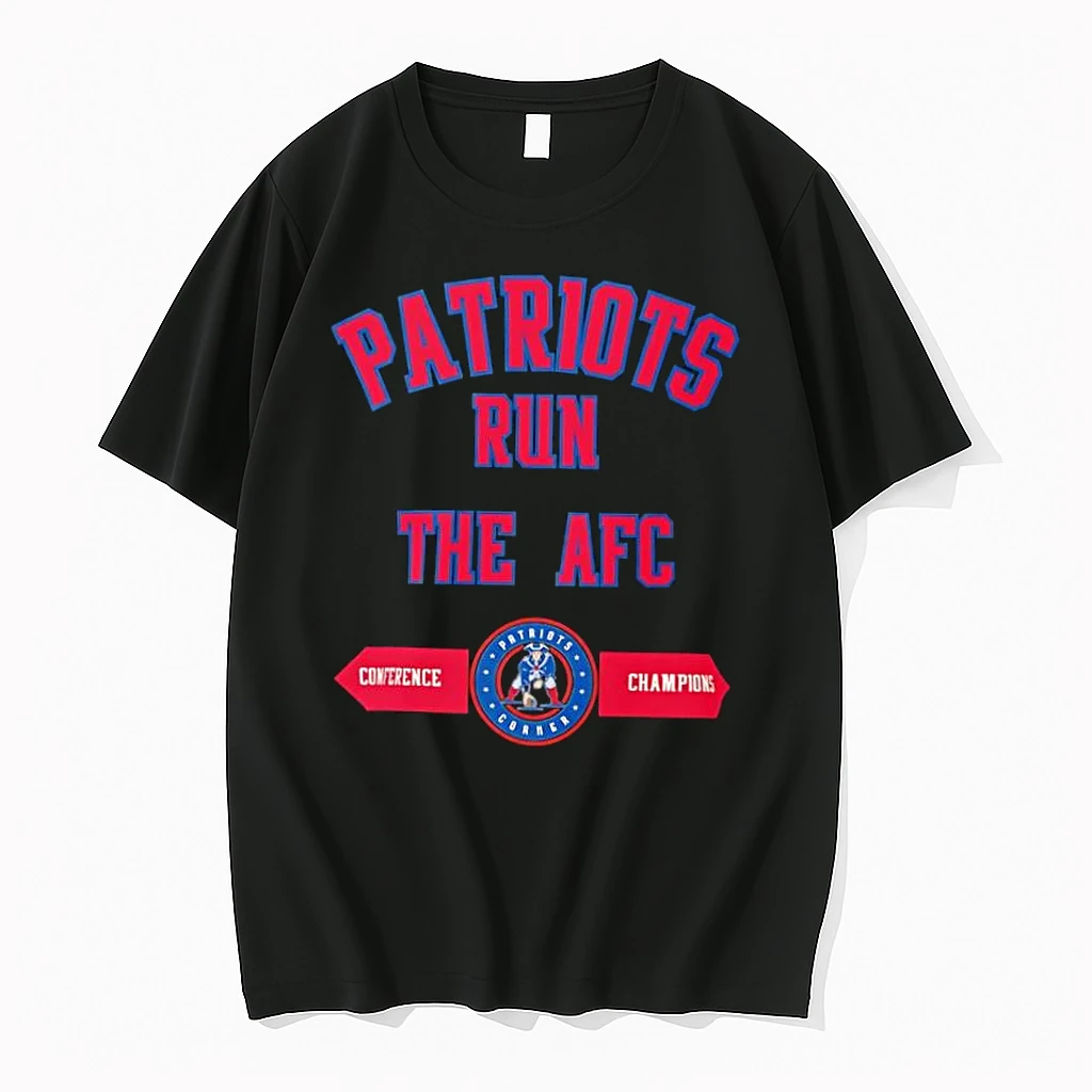Patriots Run The Afc Conference Champions Shirts