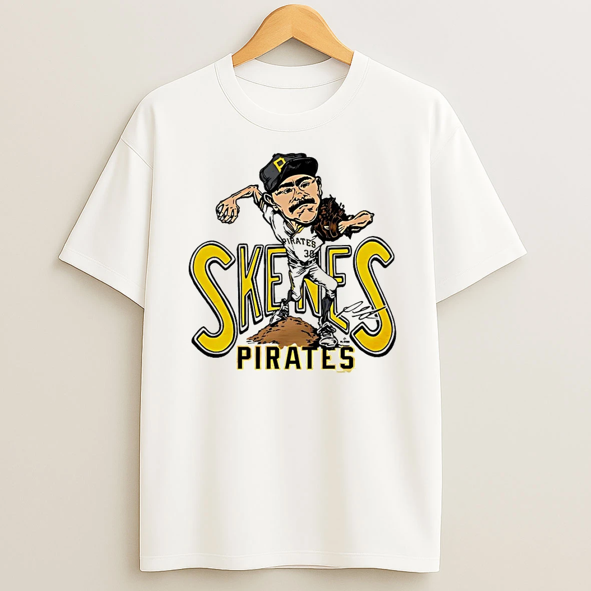 Paul Skenes Pittsburgh Pirates Caricatures Shirts