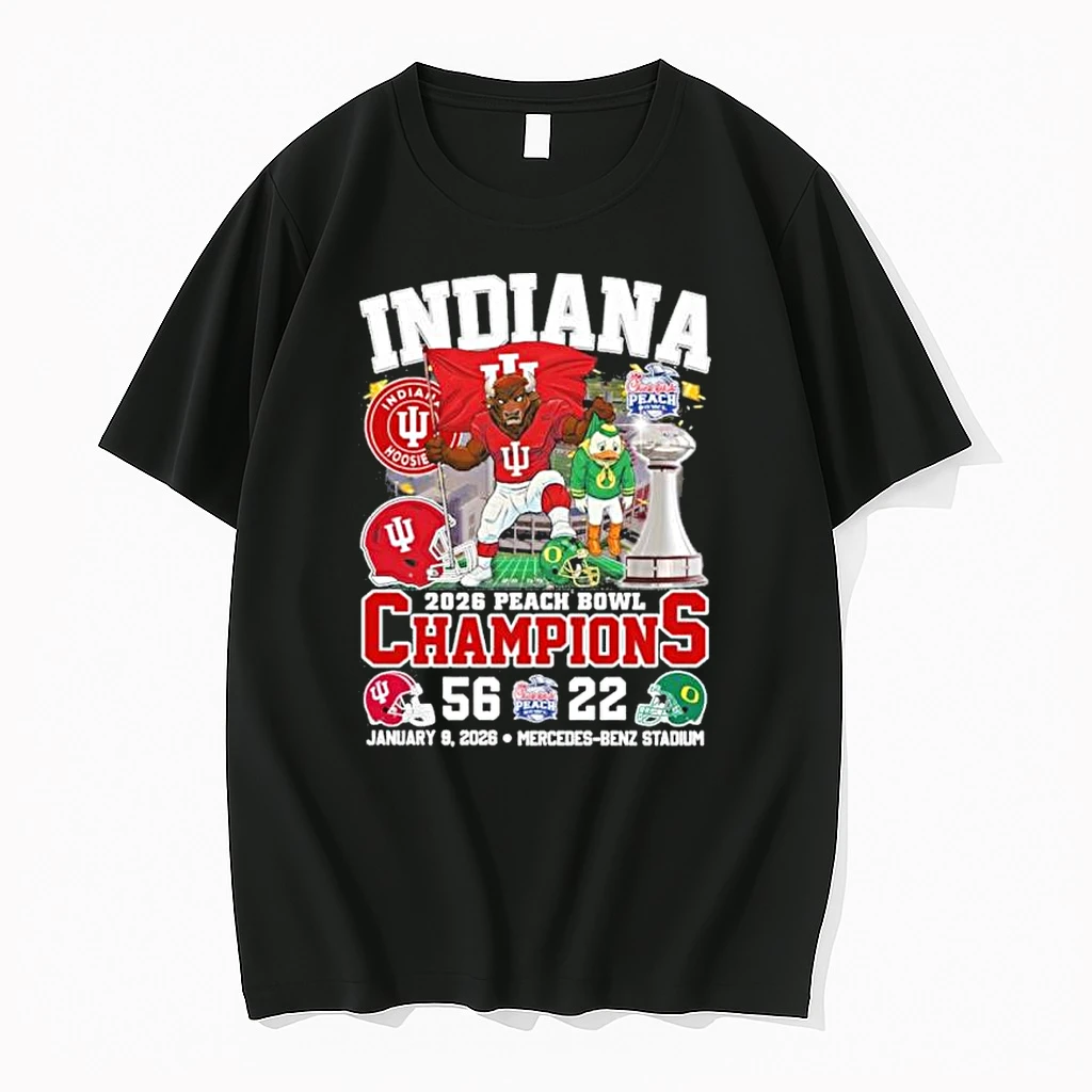 Peach Bowl Champions Iu Beat Oregon Cfp Shirts