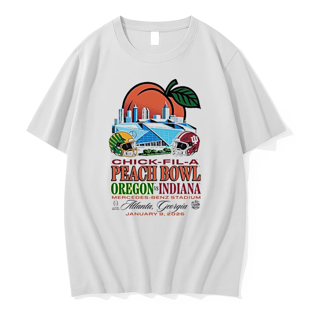 Peach Bowl Iu Vs Oregon January 9th Shirts