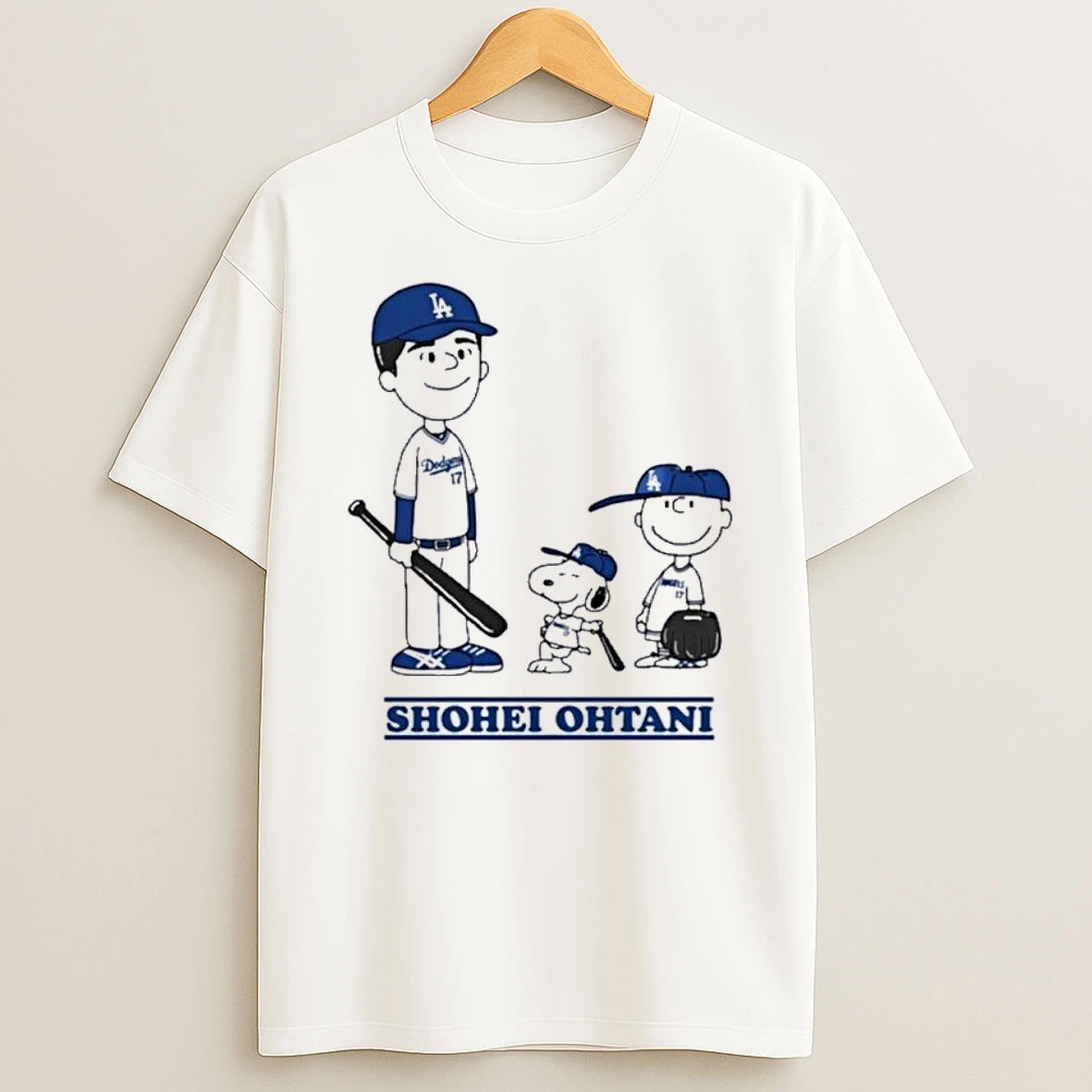 Peanuts Snoopy Shohei Ohtani Los Angeles Dodgers Shirts