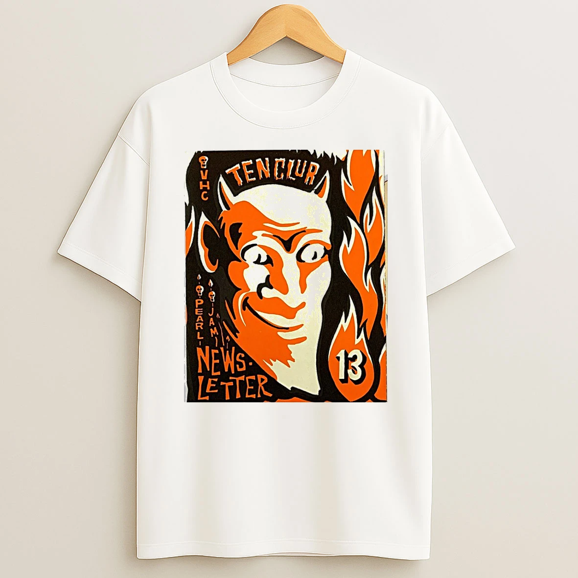Pearl Jam Ten Club Newsletter Issue Number 13 Shirts