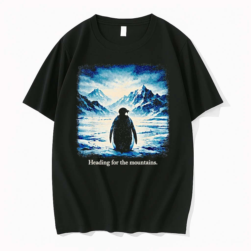 Penguin But Why Heading For The Mountains Shirts