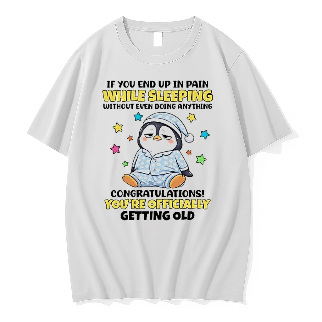 Penguin If You End Up In Pain While Sleeping Shirts