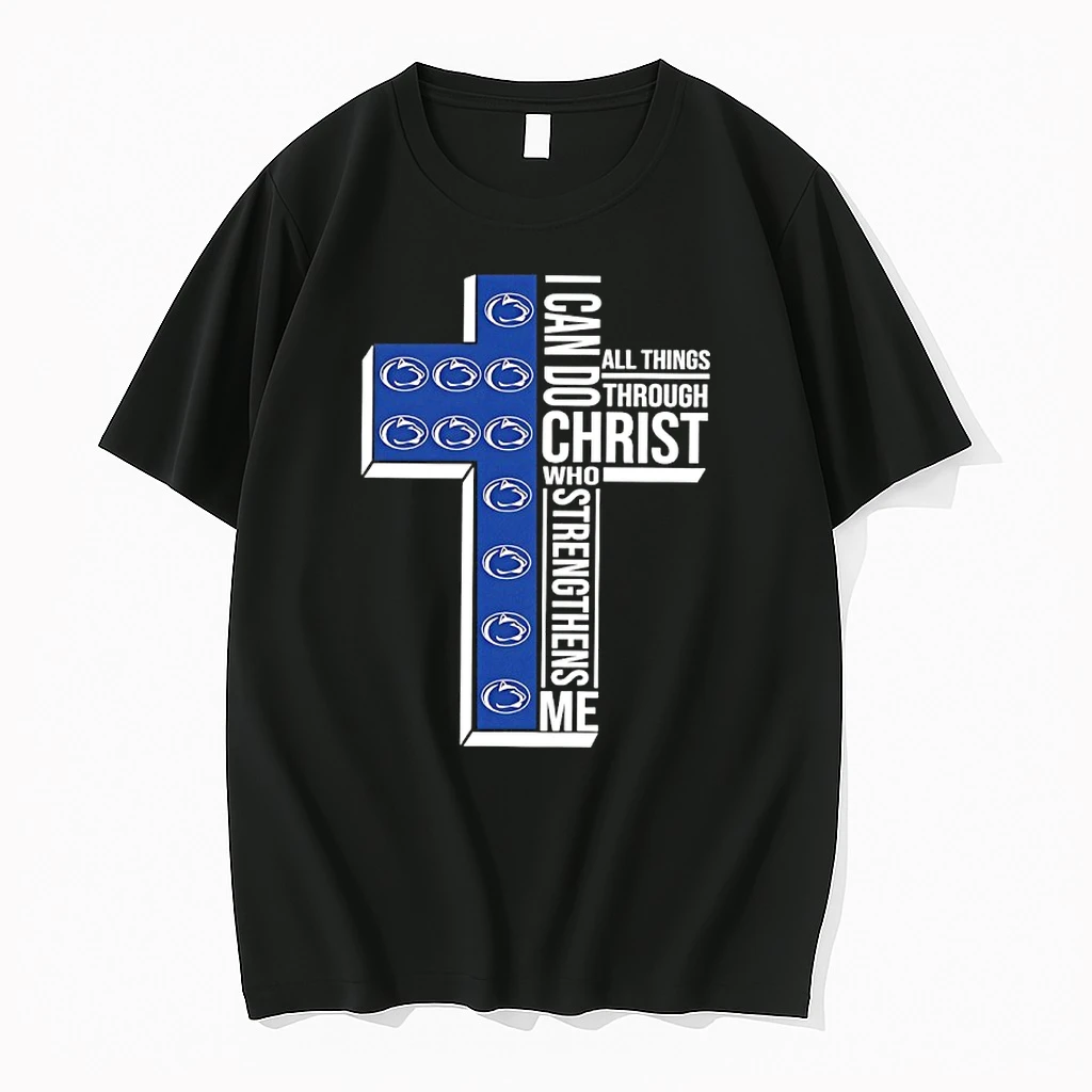 Penn State Lady Lions Womens Basketball I Can All Things Do Through Christ Who Strengthens Me Shirts