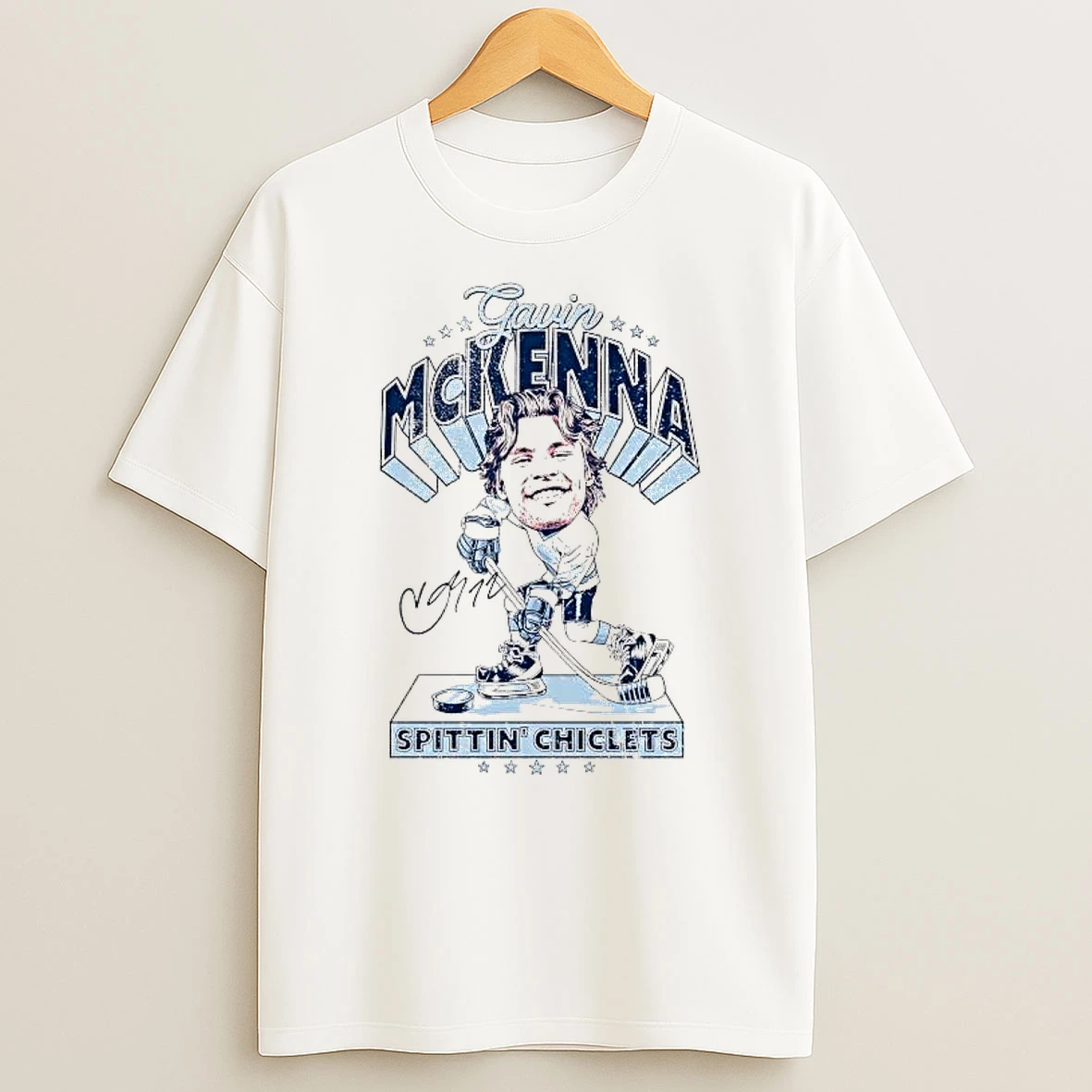 Penn State Hockey Gavin Mckenna Spittin Chiclets Shirts