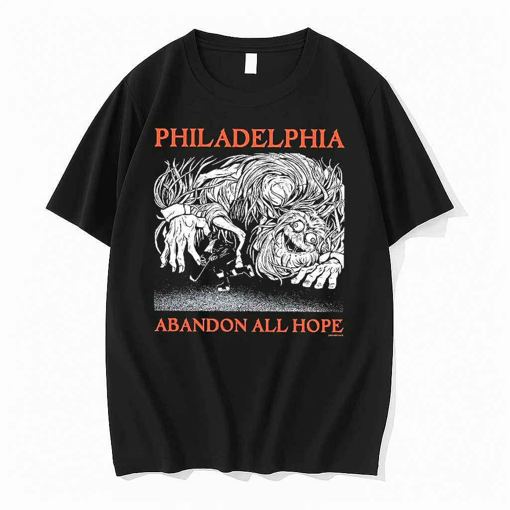 Philadelphia Abandon All Hope Woman Shirts