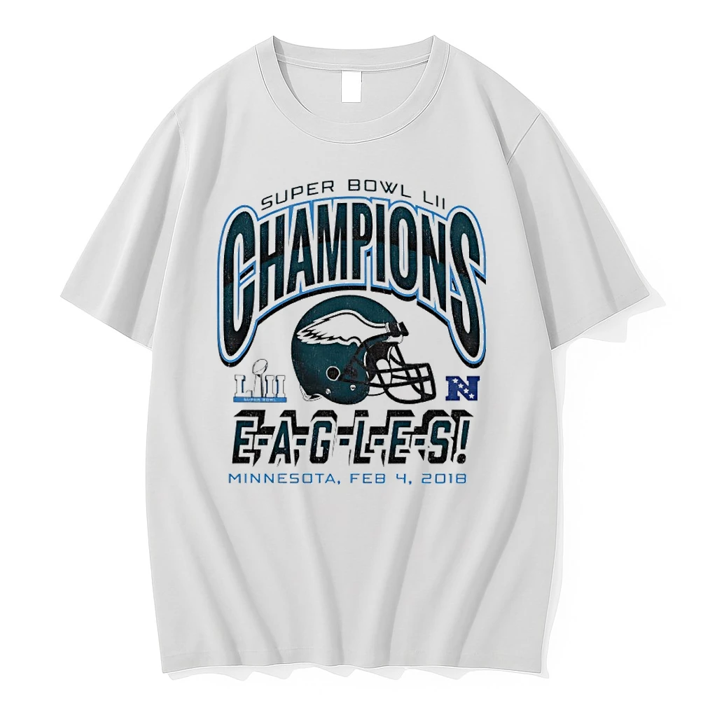 Philadelphia Eagles 2018 Super Bowl Lii Champions Helmet Shirts