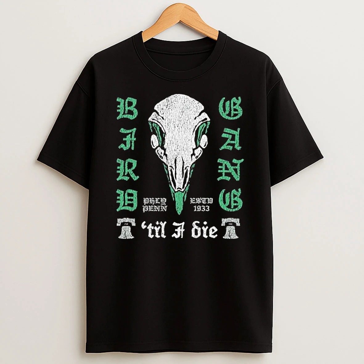 Philadelphia Eagles Skull Til I Die Shirts
