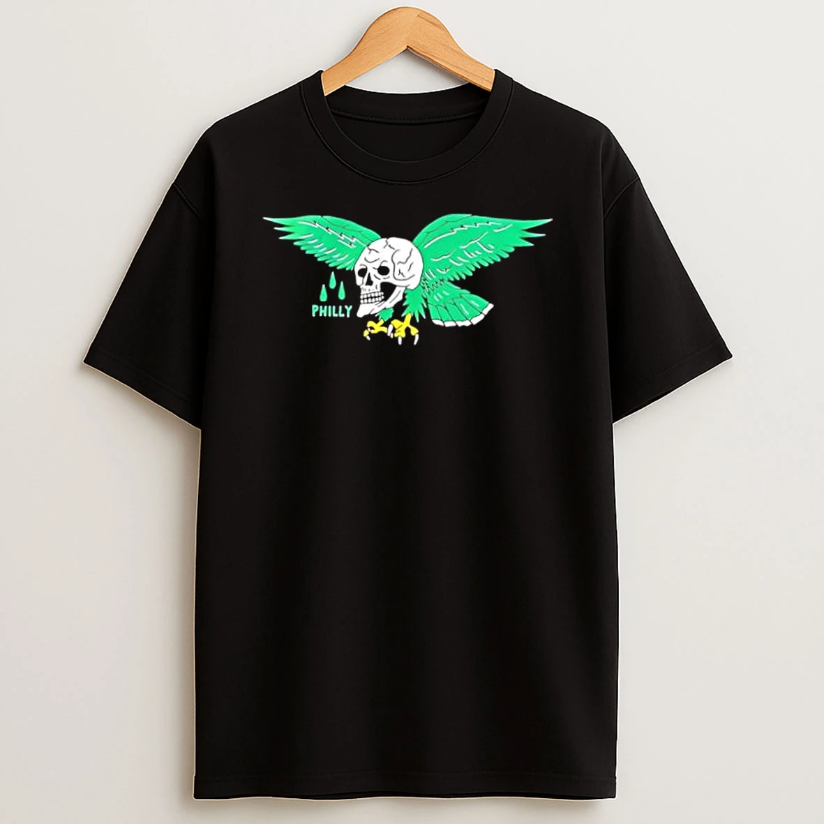 Philadelphia Eagles Skull Shirts