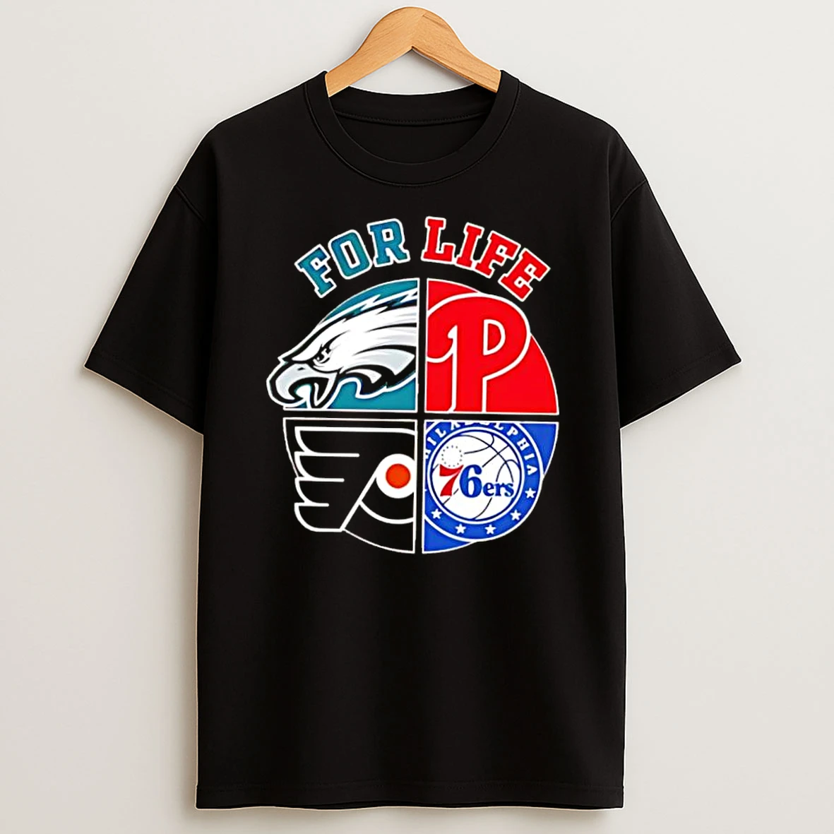 Philadelphia For Life Logo Sports 2026 Shirts
