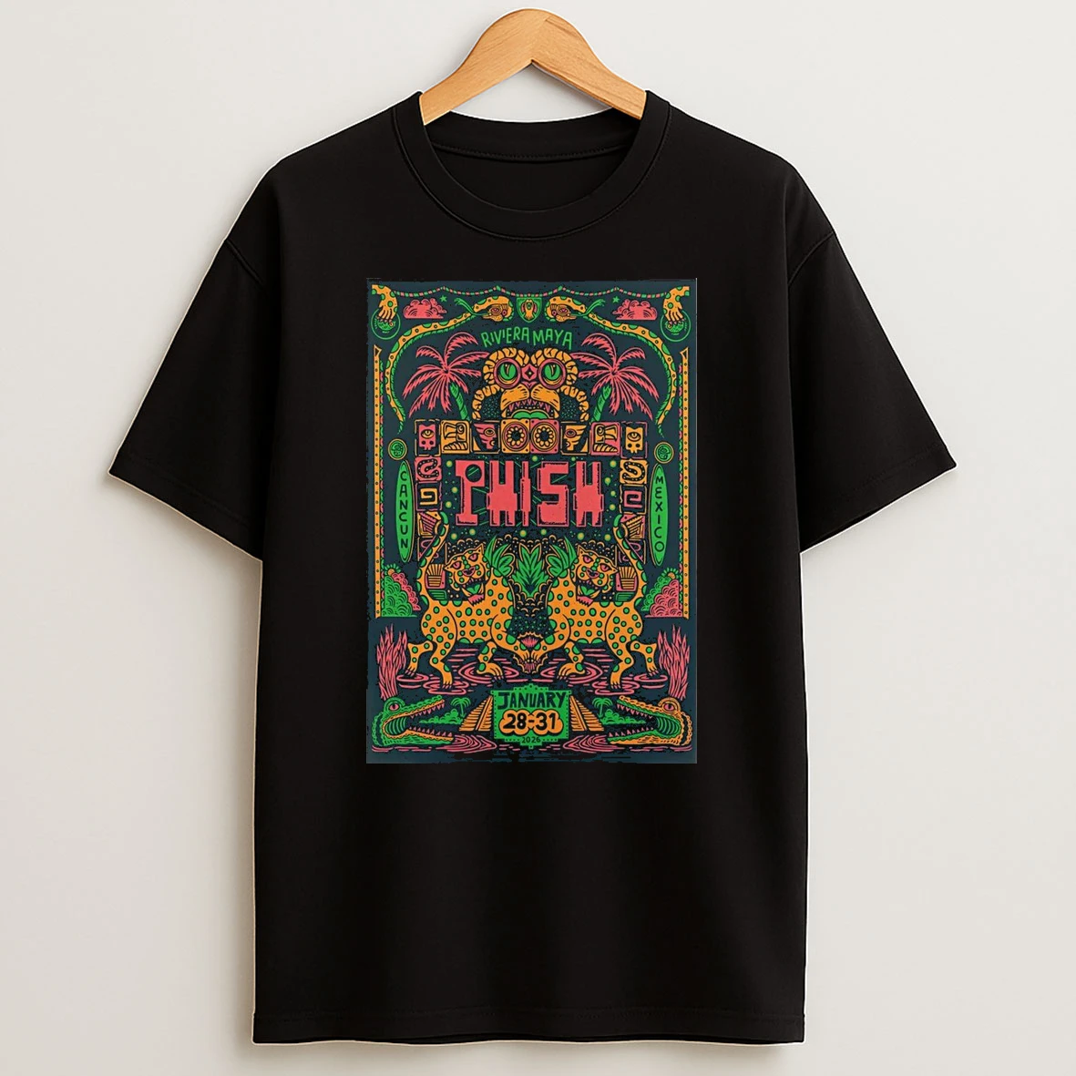 Phish Moon Palace Cancun Mexico January 28 31 2026 Shirts