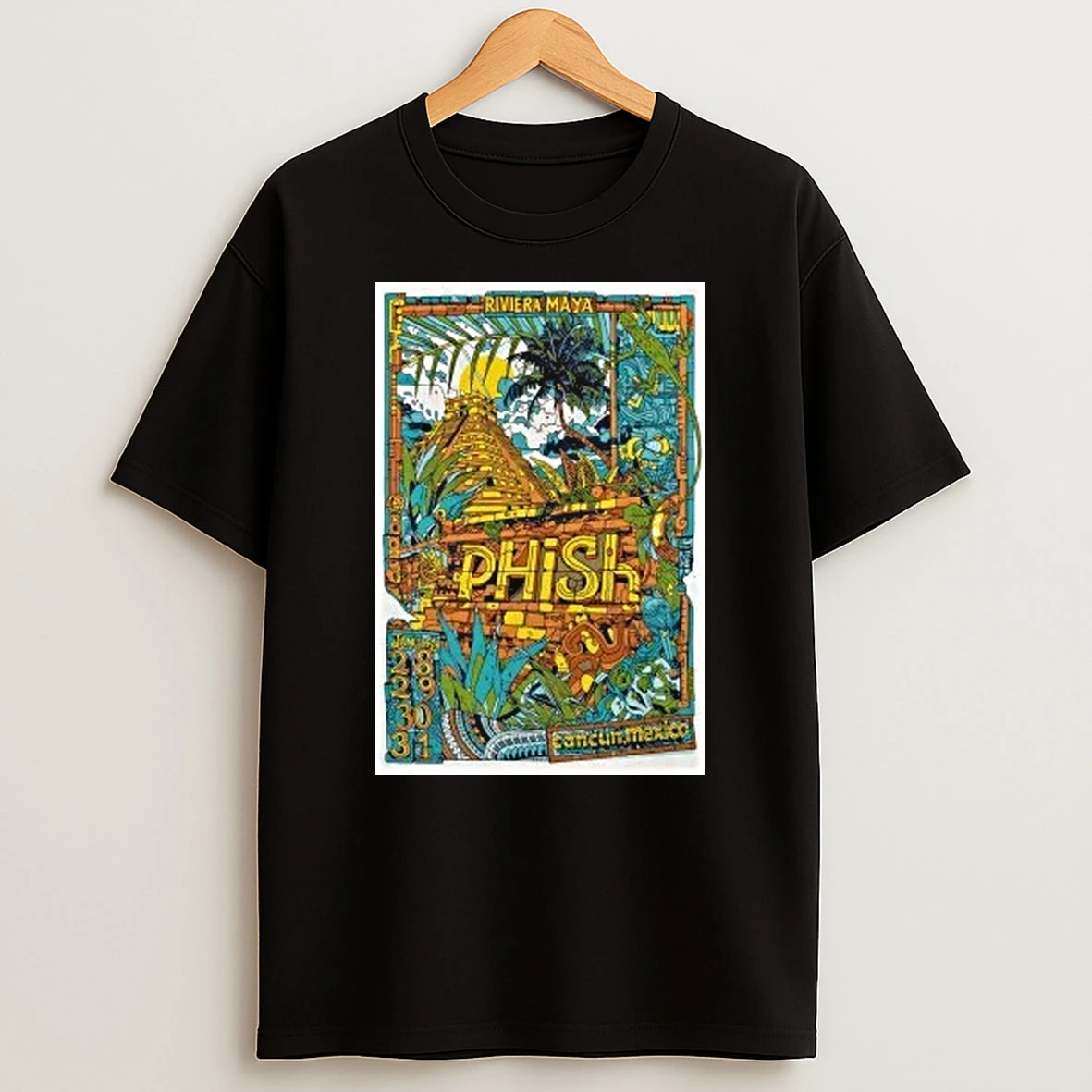 Phish Riviera Maya Mexico 1 28 1 31 2026 Shirts