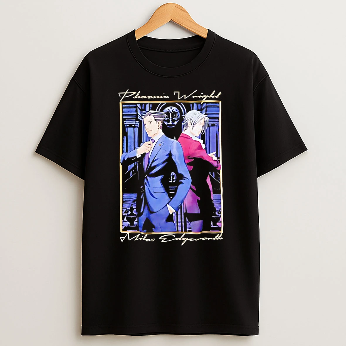 Phoenix Wright Miles Edgeworth Shirts