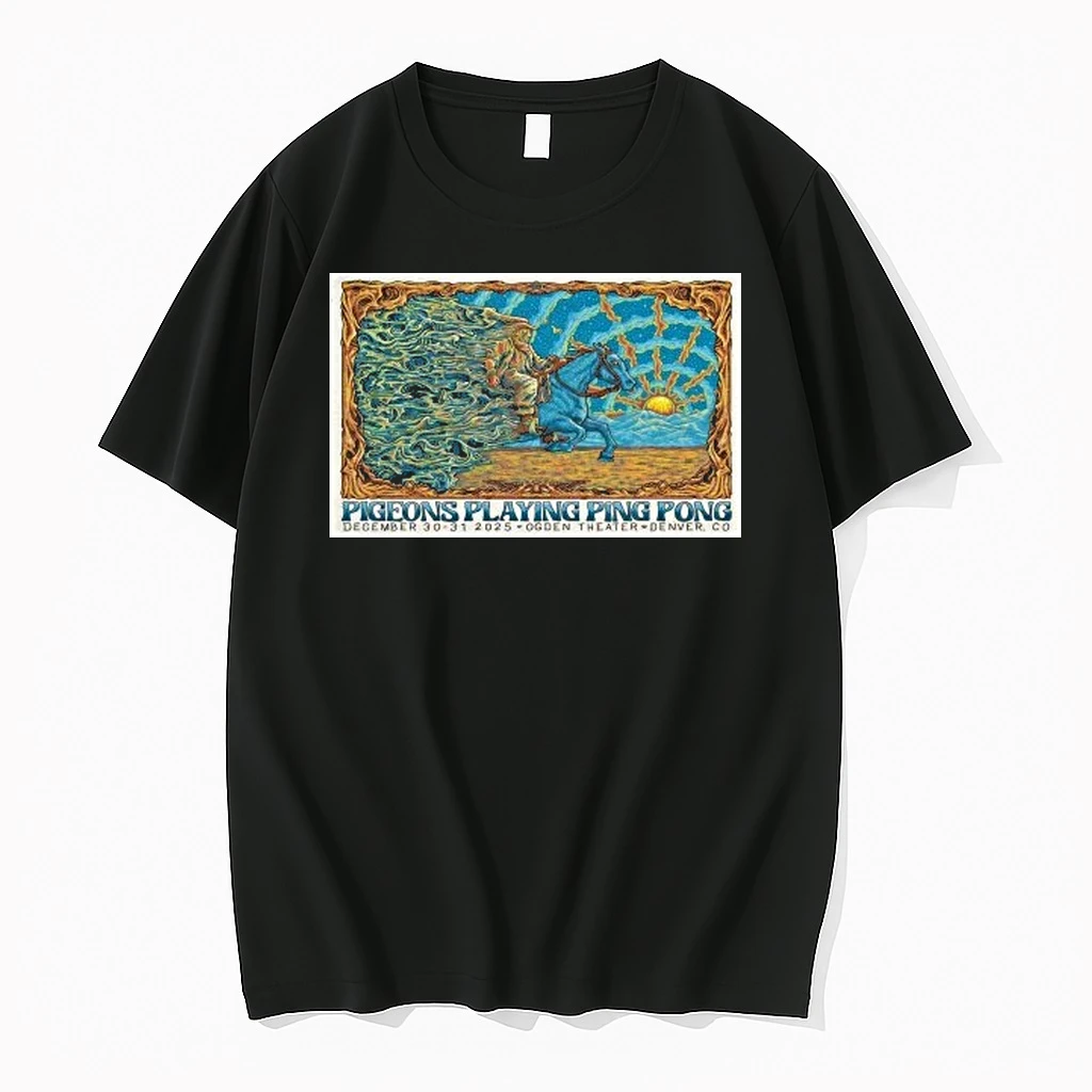 Pigeons Playing Ping Pong Dec 30 31 2025 Ogden Theatre In Denver Co Shirts