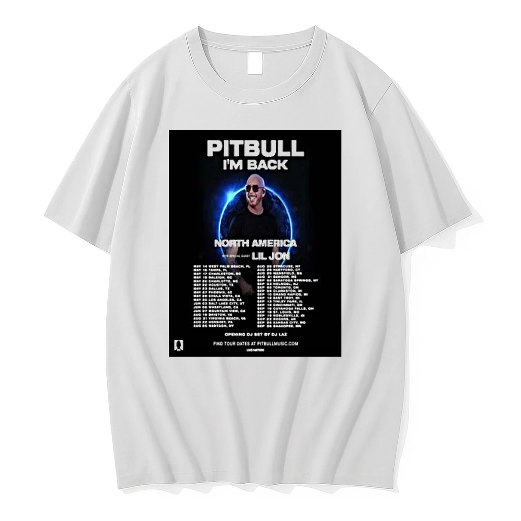 Pitbull Im Back North America Tour 2026 Shirts