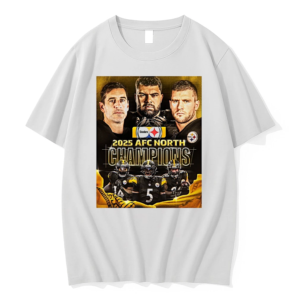 Pittsburgh Steelers 2025 Afc North Champions January 5 2026 Shirts