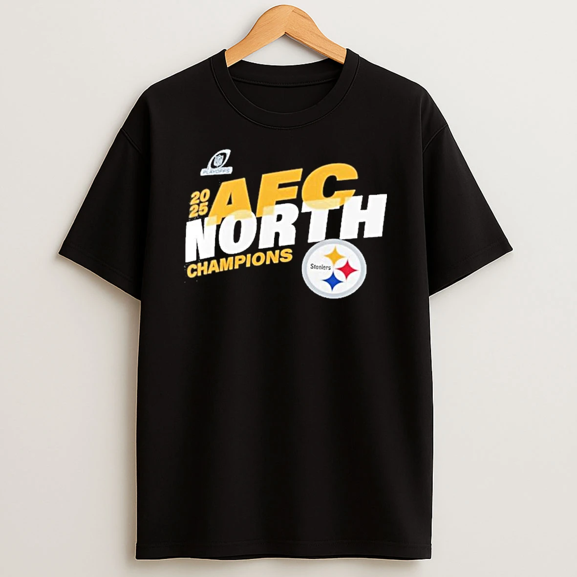 Pittsburgh Steelers 2025 Afc North Division Champions Conquer Shirts