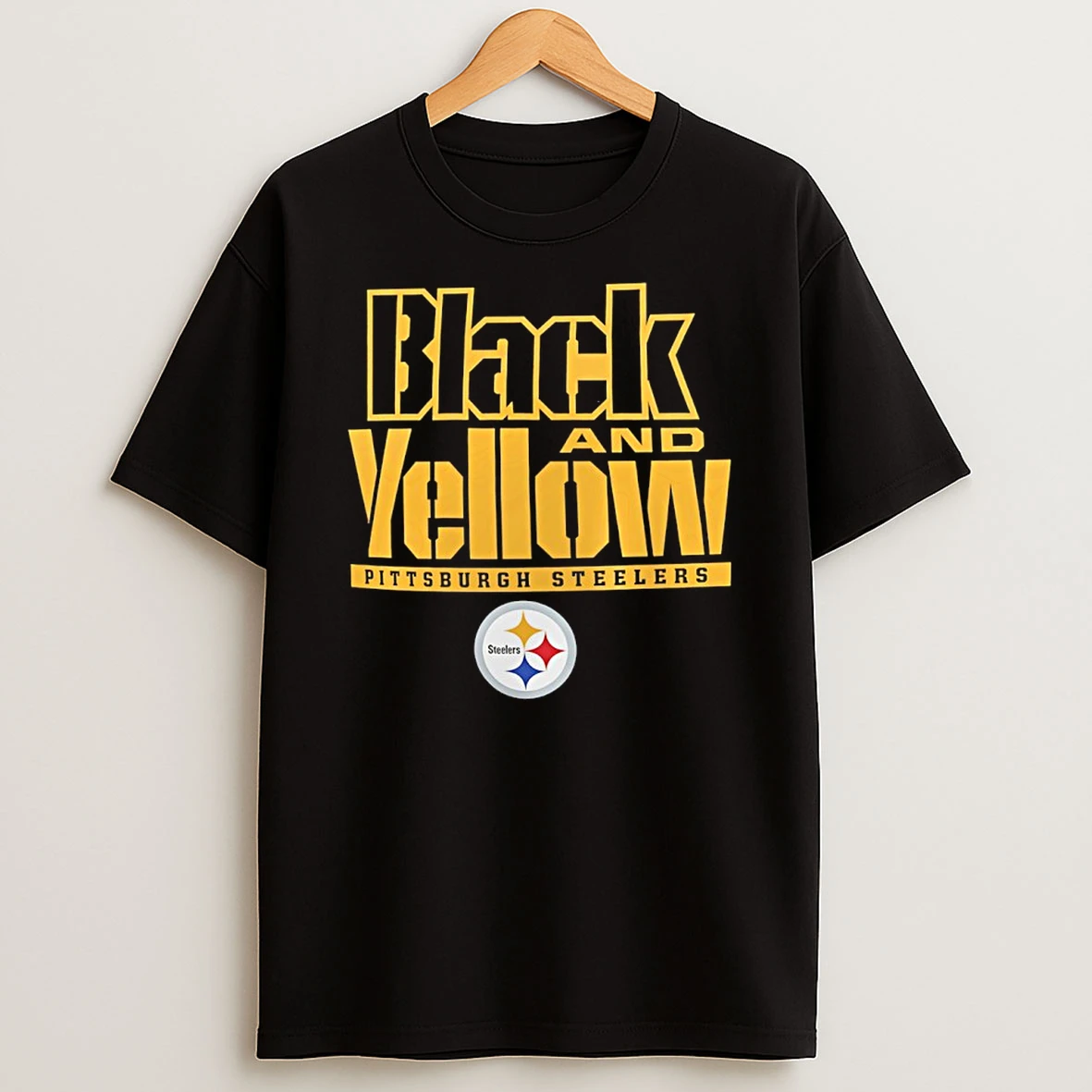 Pittsburgh Steelers Black And Yellow Nfl 2026 Shirts