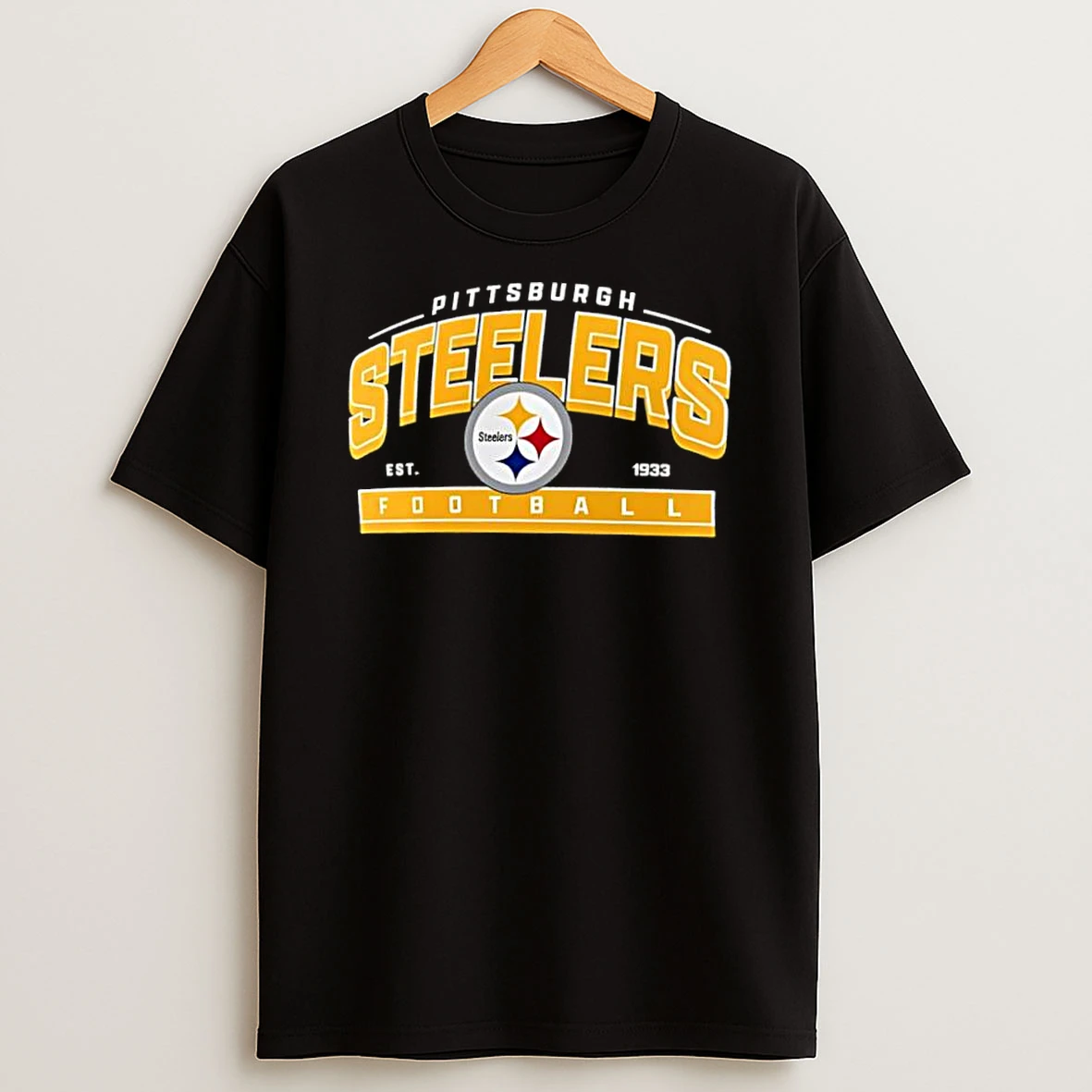 Pittsburgh Steelers Est 1933 Football Athletic Banner Shirts