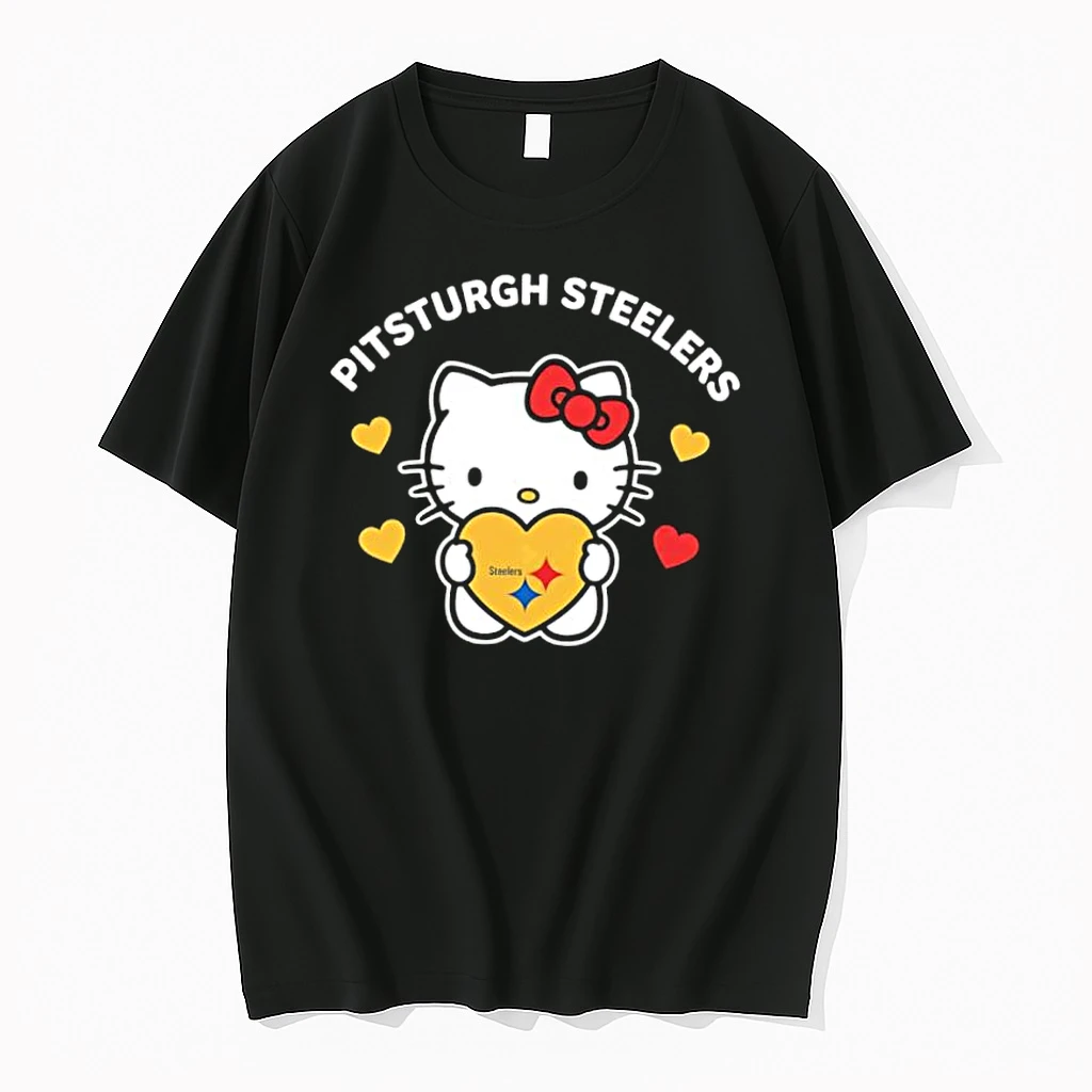 Pittsburgh Steelers Hello Kitty Valentine Cute 2026 Shirts