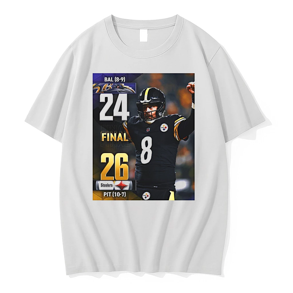 Pittsburgh Steelers Vs Baltimore Ravens 2025 Afc North Final Score 26 24 Shirts