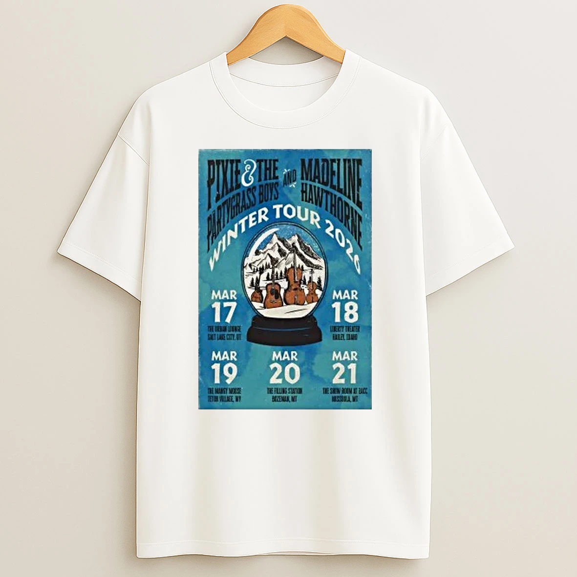 Pixie And The Partygrass Boys Tour Winter 2026 Shirts