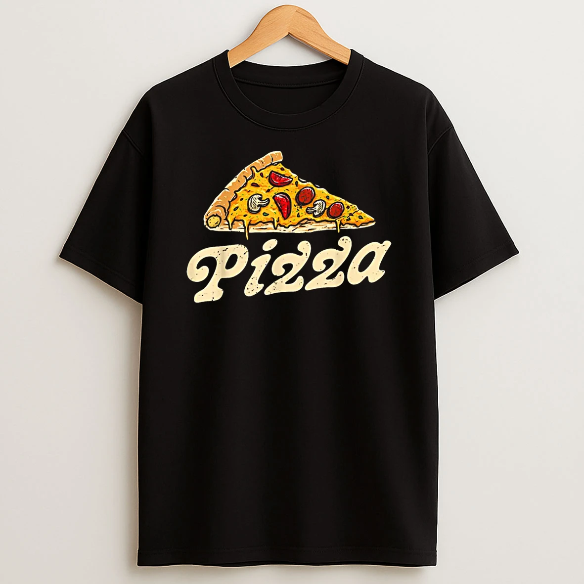 Pizza Day Vintage 60s 70s Italian Food Lover Shirts