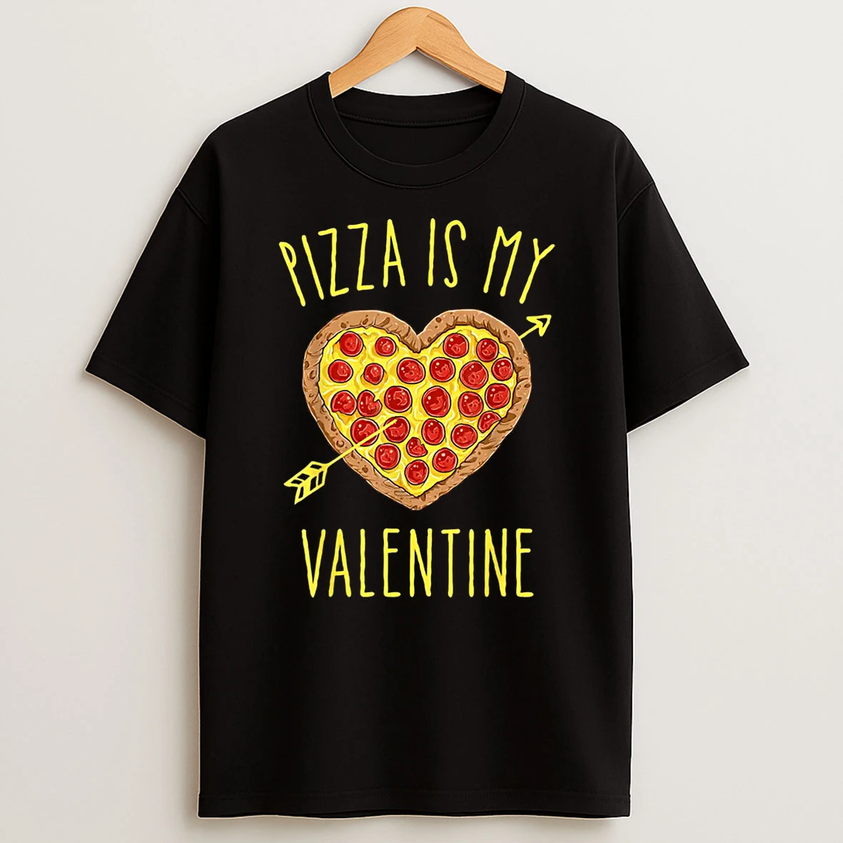 Pizza Is My Valentine Valentines Day Shirts