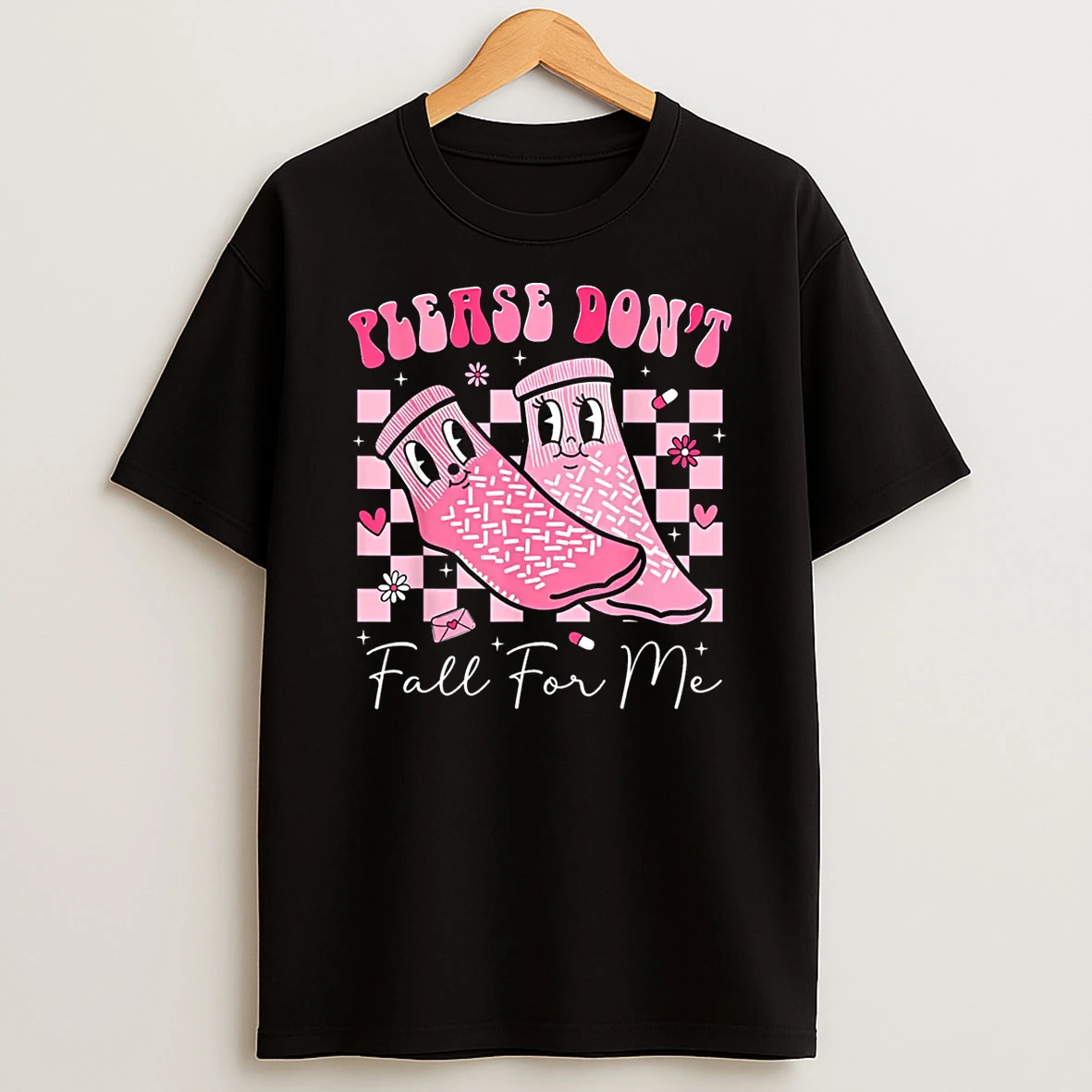 Please Dont Fall For Me Rn Pct Cna Nurse Valentine Shirts