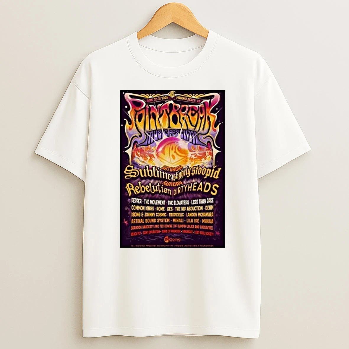 Point Break Festival June 20 21 2026 Virginia Beach Shirts