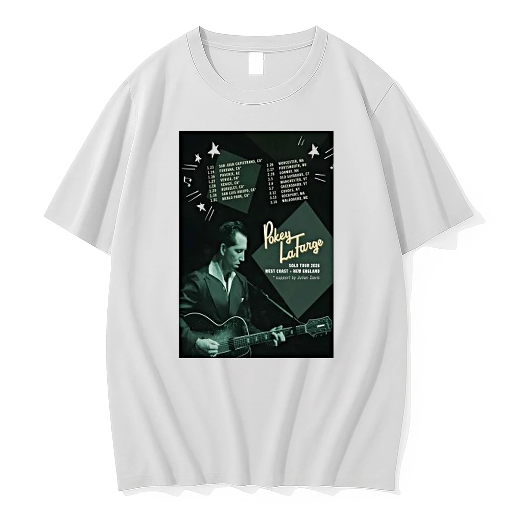 Pokey Lafarge West Coast New England Solo 2026 Shows Shirts