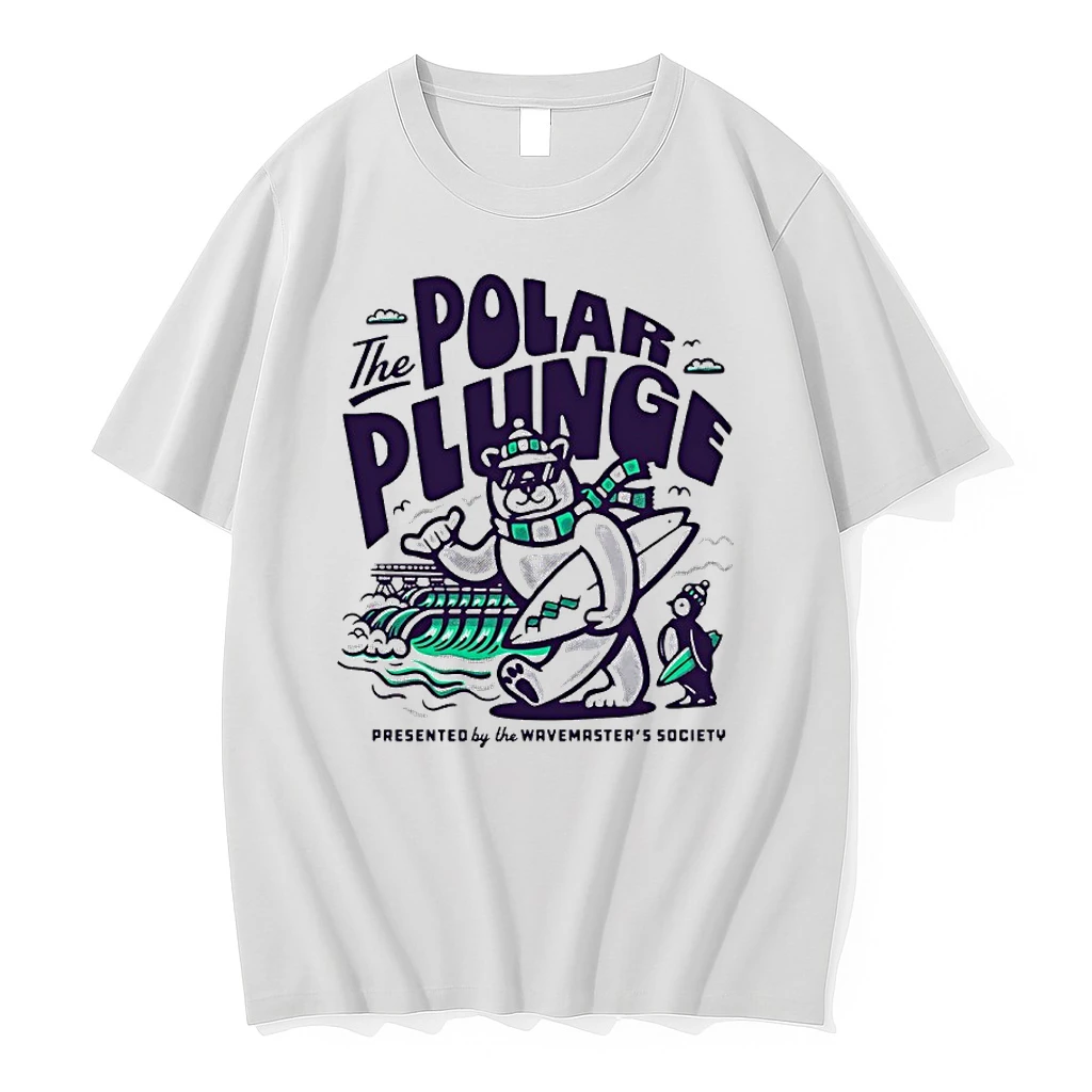 Polar Plunge Ice Jump Polar Bear The Wavemasters Society Shirts